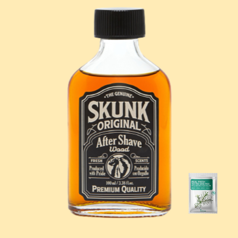 스컹크 오리지날 면도 에프터쉐이브 바닐라우드 100ml 티트리팩 - 메인 이미지