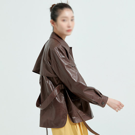 [로보] 베지터블 벨티드 사파리 하프코트 GCT22A230 - 상세 이미지 3