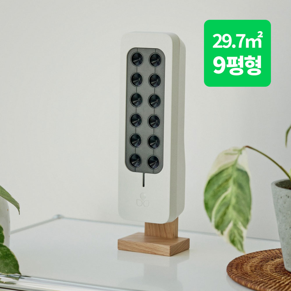 테코야 Home 블랙+Room 세트 공청기 무필터 미세먼지 탈취 새집증후군 비염완화