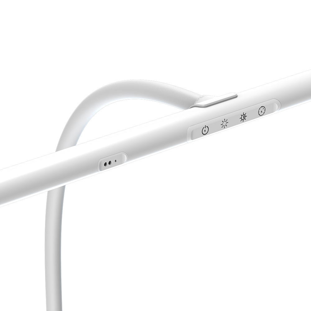 플랜룩스 책상 스탠드 LED 와이드 모티프로 클램프 모니터 공부 조명 독서등