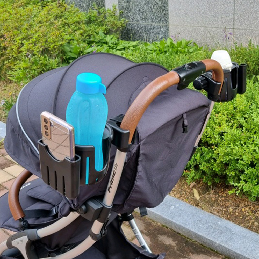 유모차 컵홀더 핸드폰 거치대 텀블러 컵 홀더 웨건 부가부 스토케 호환