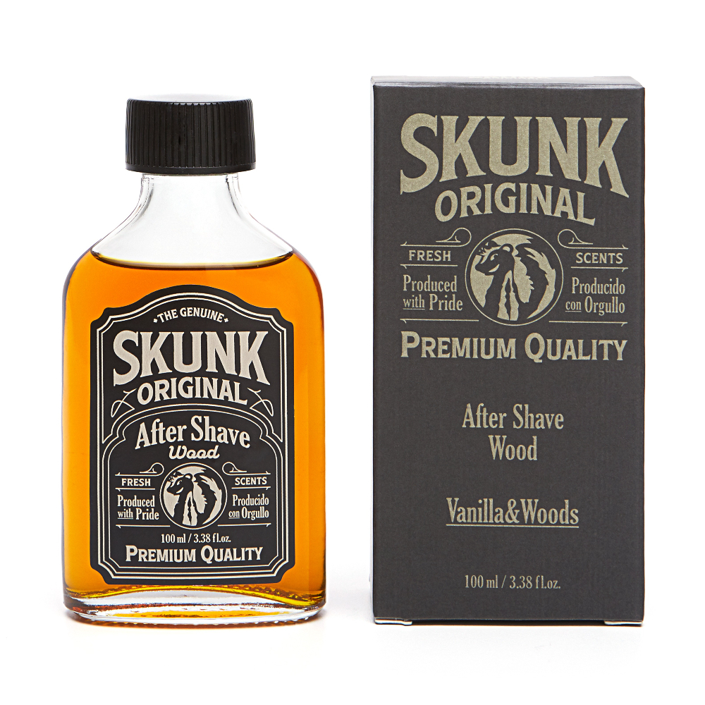 스컹크 오리지날 면도 에프터쉐이브 바닐라우드 100ml 티트리팩 - 상세 이미지 2