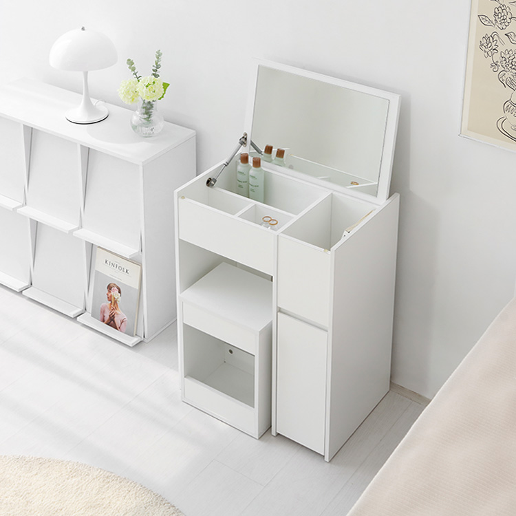 원목 서랍형 수납 화장대 600 주니어