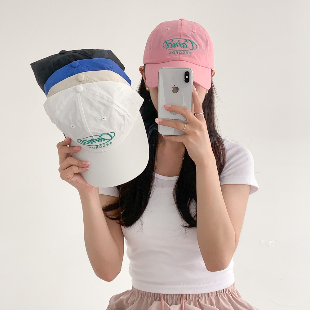 [시원방수/페스티벌] 레코즈 워터 나일론 흠뻑쇼 워터밤 수영장 볼캡 모자 5color 상세 이미지 12