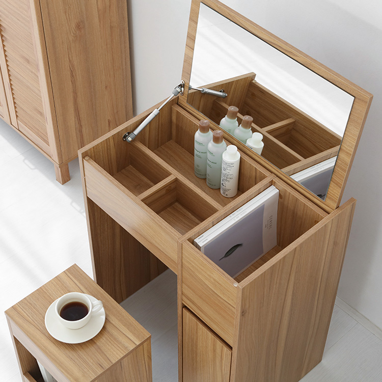 원목 서랍형 수납 화장대 600 주니어