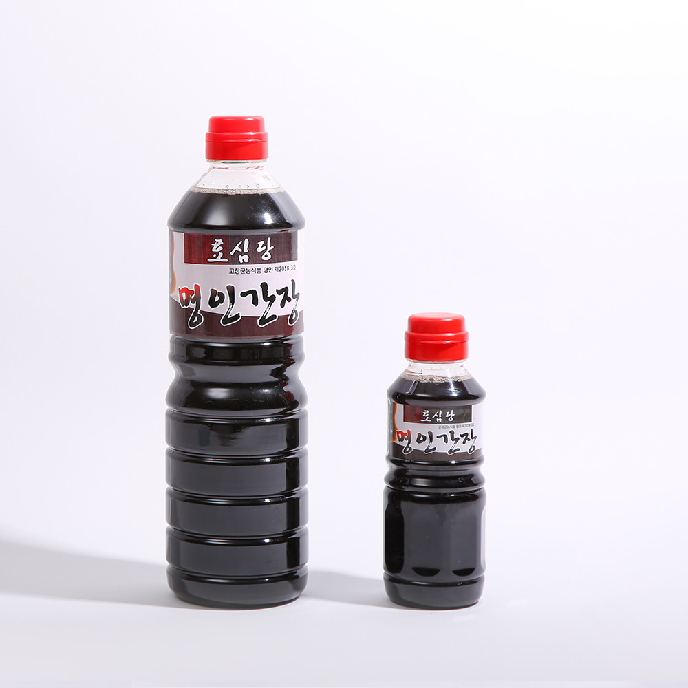효심당 조선간장 전통 재래식 명인간장 1L - 메인 이미지