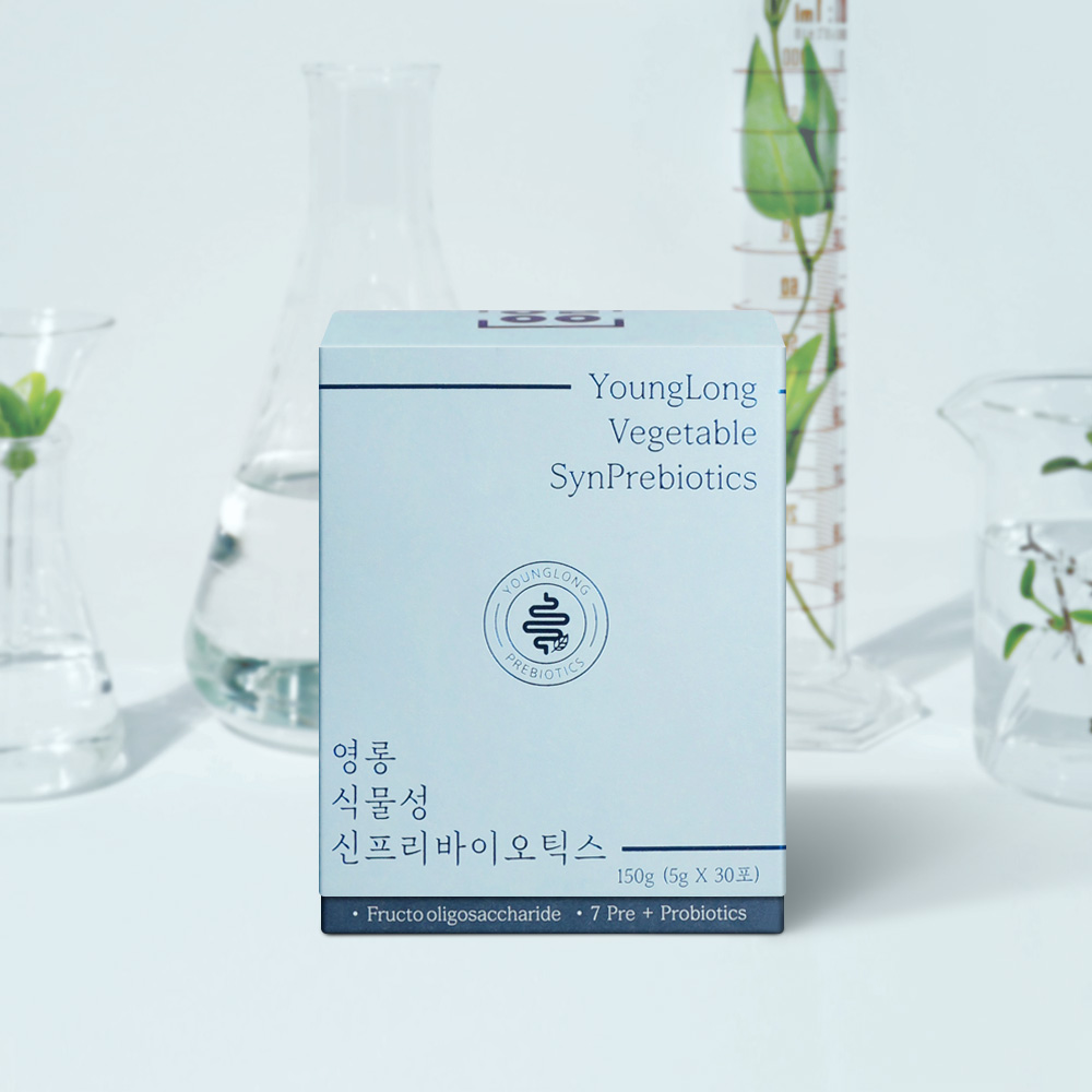 영롱 식물성 신프리바이오틱스 5g / 국내산프락토올리고당 분말 FOS 유산균먹이 이눌린