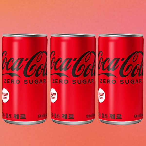 코카콜라 제로 190ml x 30캔 미니캔 탄산음료 - 상품 이미지