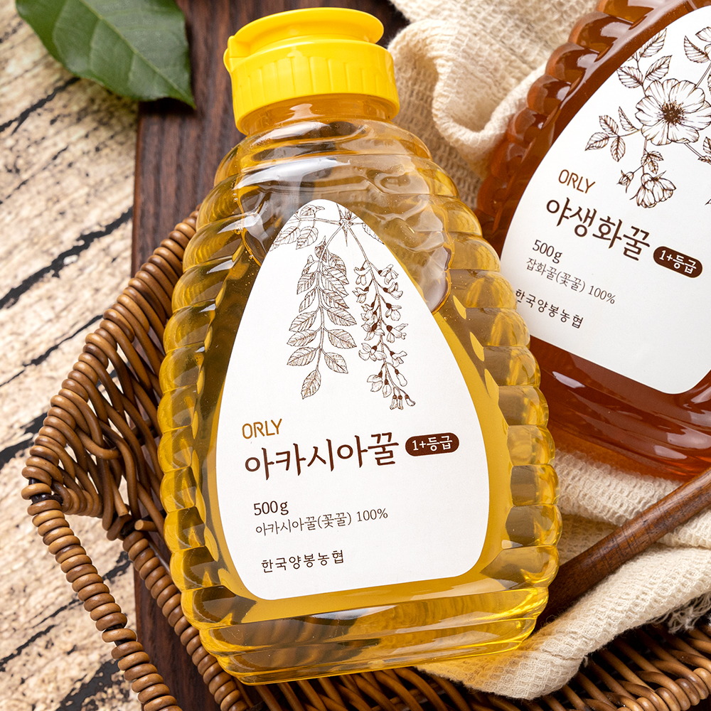 아카시아꿀 500g 1+등급 프리미엄 국내산 아까시꿀 토종꿀 - 상세 이미지 3