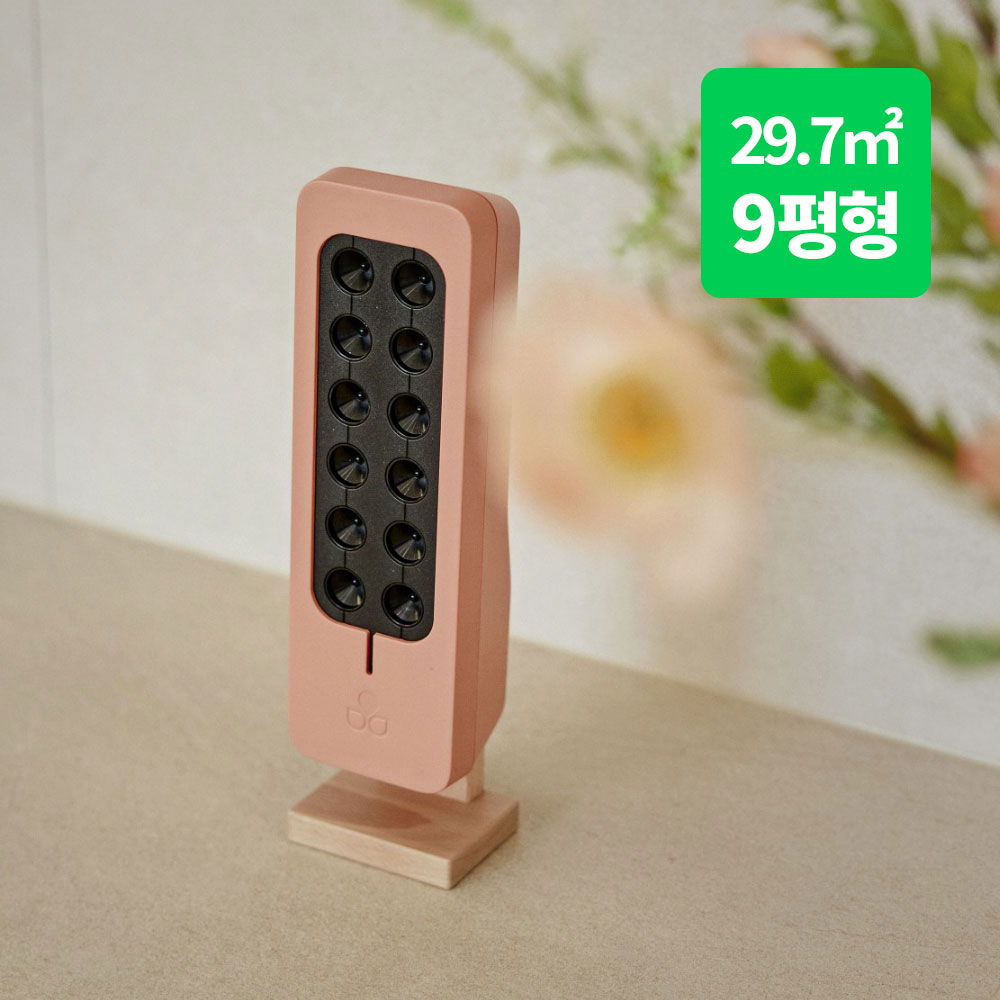 테코야 Home 블랙+Room 세트 공청기 무필터 미세먼지 탈취 새집증후군 비염완화