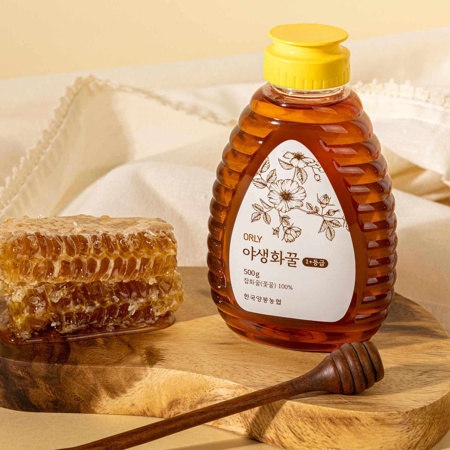 야생화꿀 500g 1+등급 프리미엄 꿀 토종꿀 자연꿀 - 상세 이미지 2