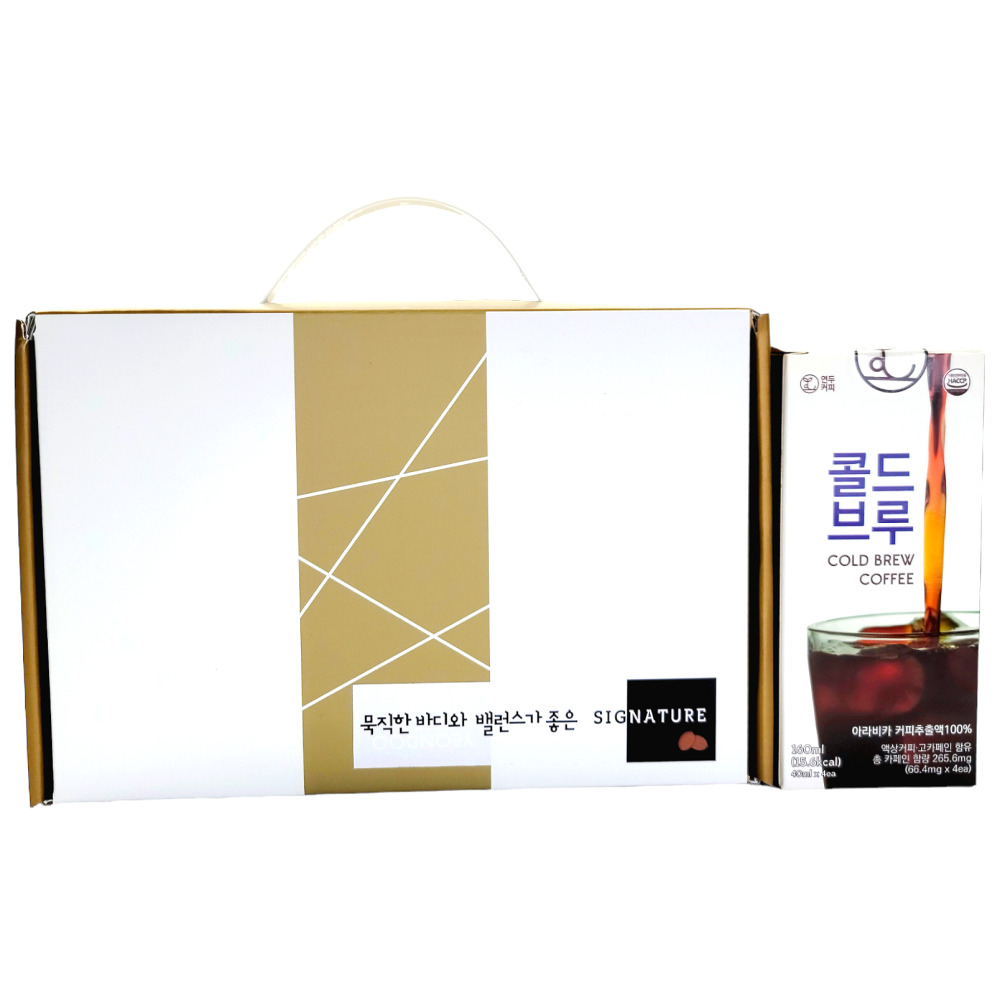 연두커피 콜드브루 파우치 시그니처 선물세트 더치커피 답례품 24p - 메인 이미지
