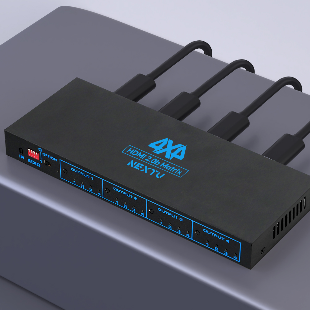 매우드 4x4 HDMI2.0 매트릭스 스위치 4344UHDM 이미지 4