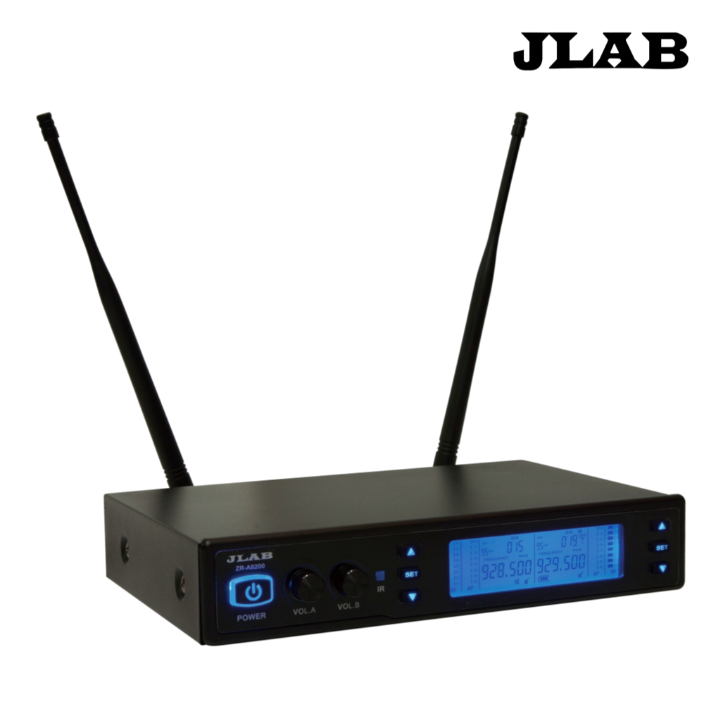 무선 마이크 2채널 핸드마이크 송수신기 회의실 강의 행사용 JLAB ZR-A9200 - 상세 이미지 4