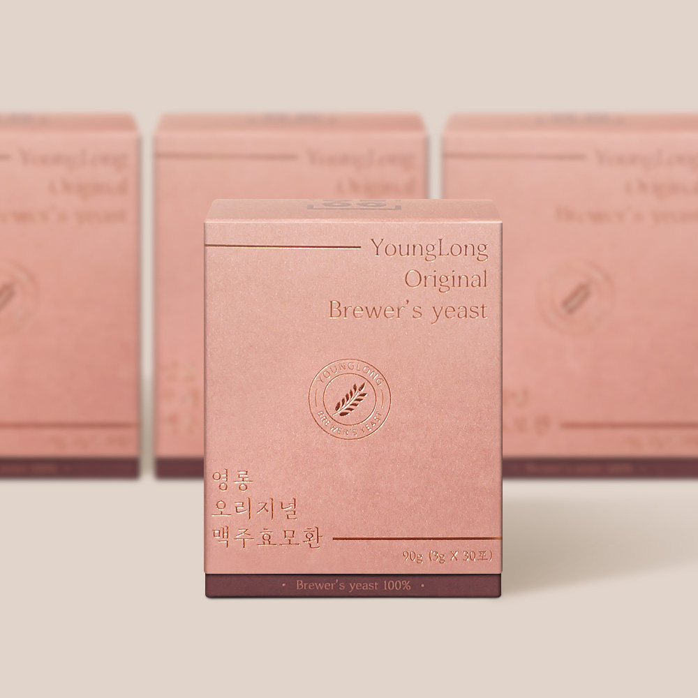[리뷰2만]영롱 오리지널 맥주효모환 100% 순수 맥주효모 베타글루칸 고순도 4개월분