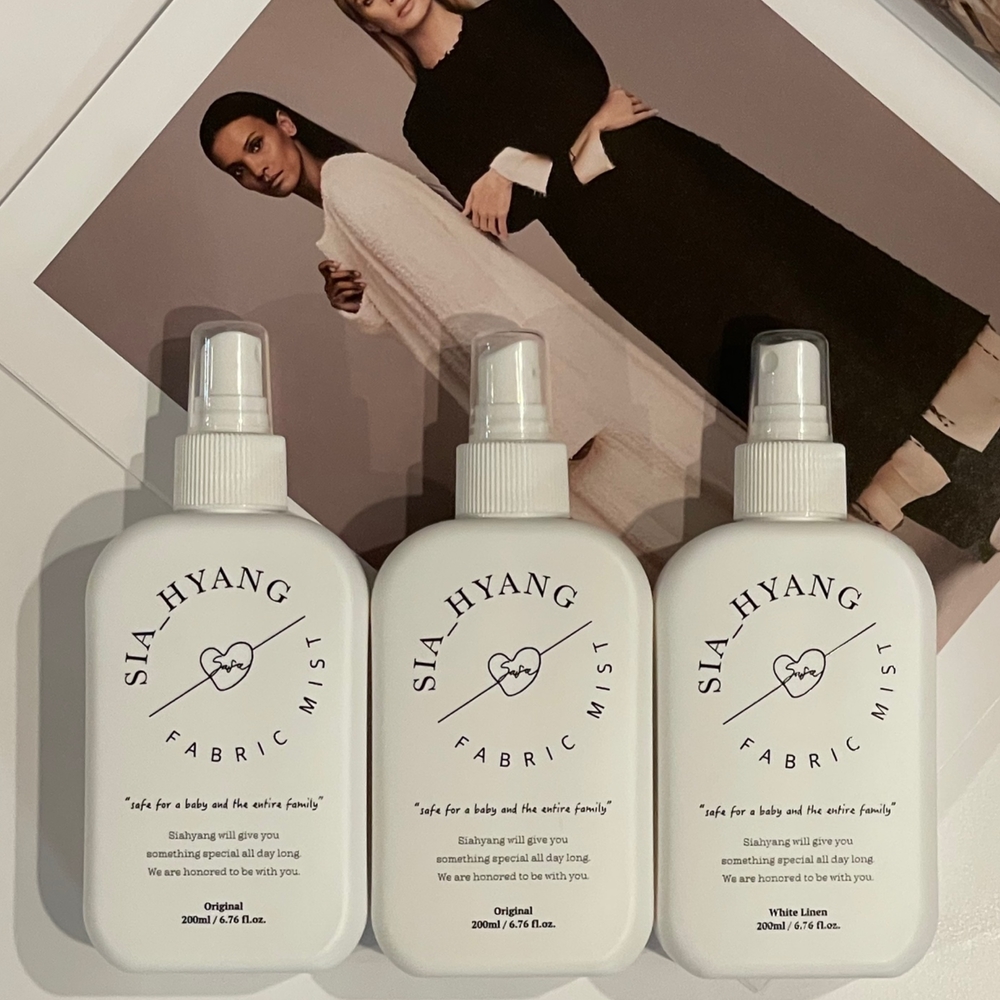 시아향 섬유향수 패브릭미스트 룸스프레이 겸용 200ml X 3개