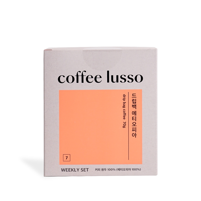 커피루소 에티오피아 드립백 커피 7개입