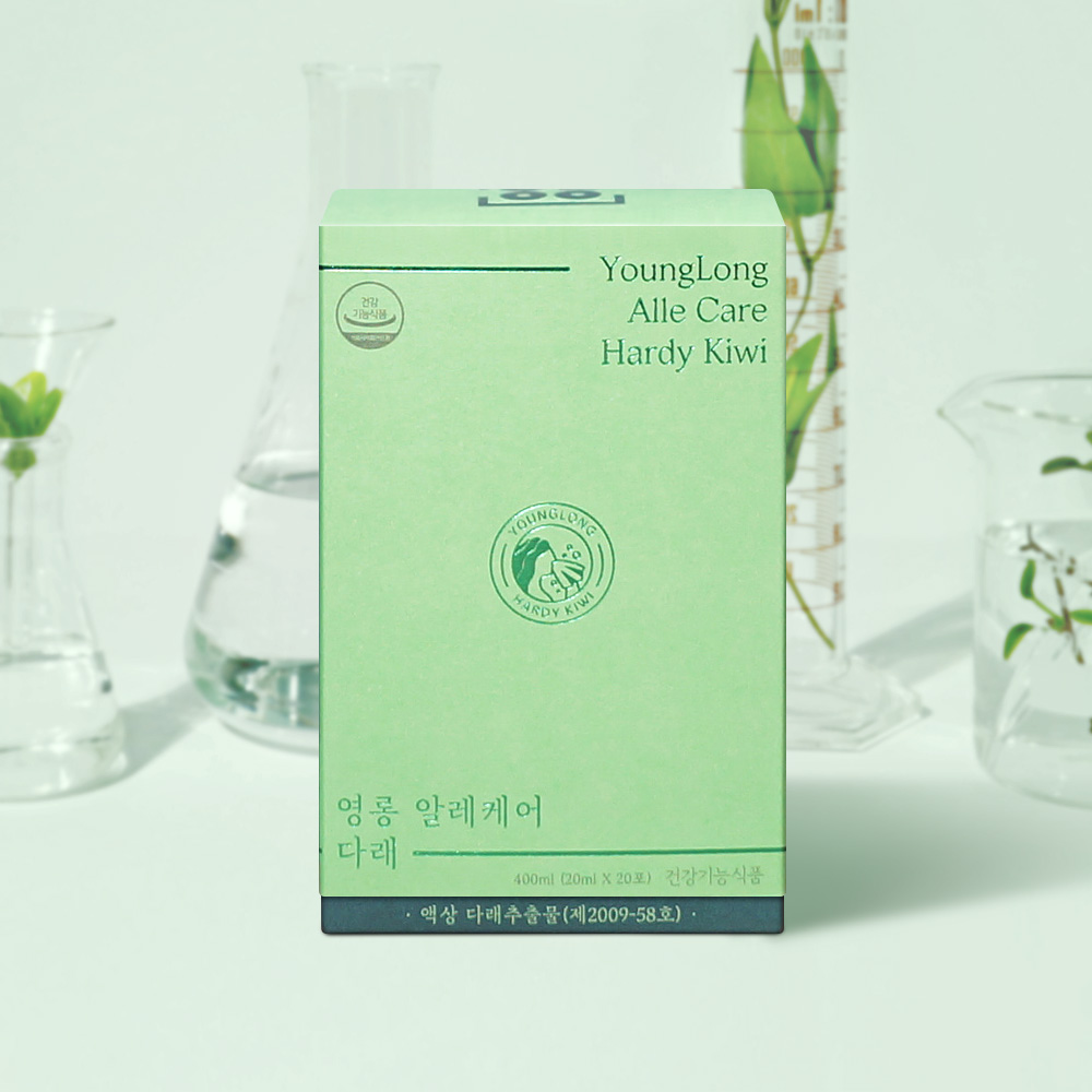 [약사들이 설계한 다래추출물] 영롱 알레 케어 다래 추출물  / 식물성 면역 과민반응 노스릴리브 유산균 20포, 1개 제품 이미지