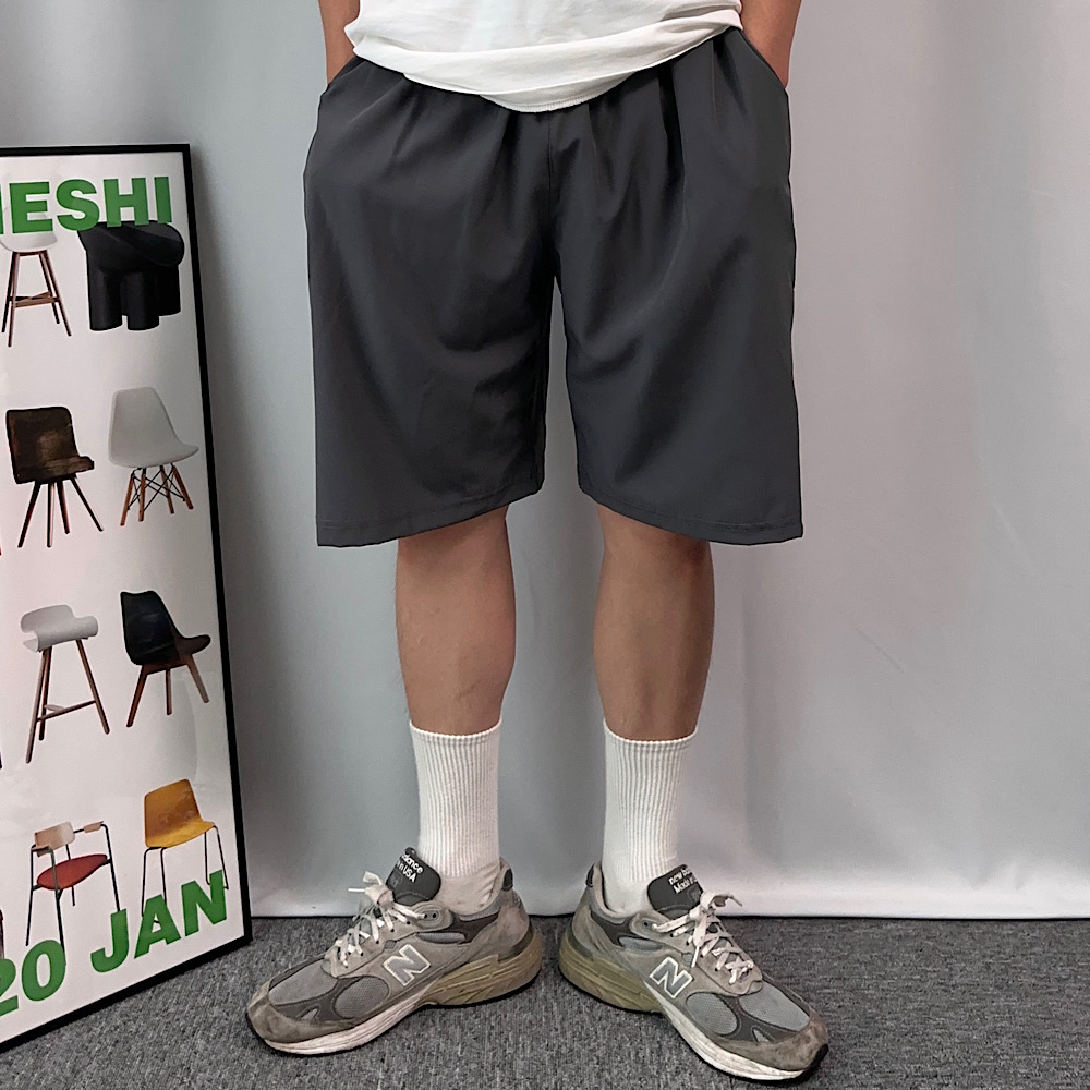 1+1 남자냉장고반바지 냉감반바지 - 상세 이미지 5