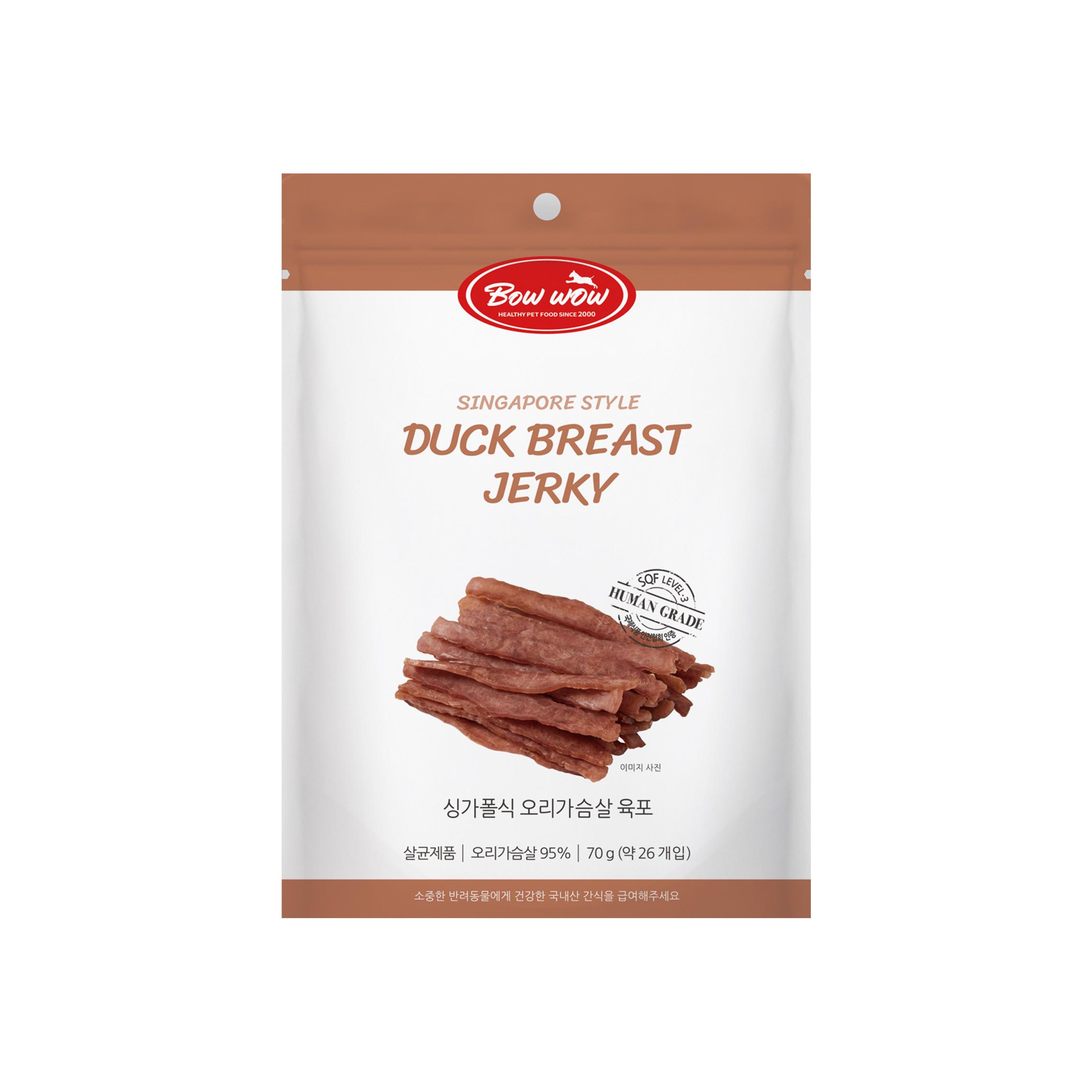 바우와우 싱가폴식 육포70g 4종 강아지고양이겸용간식 - 상세 이미지 5