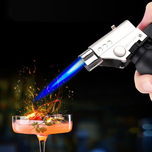 어니스트 가스미니휴대용토치 강력화력 충전식 가스토치 500JET