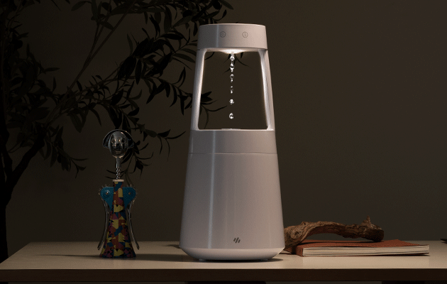 레인드롭 초음파 가습기 대용량 무중력 물멍 UV-C 살균 안전한 신생아가습기