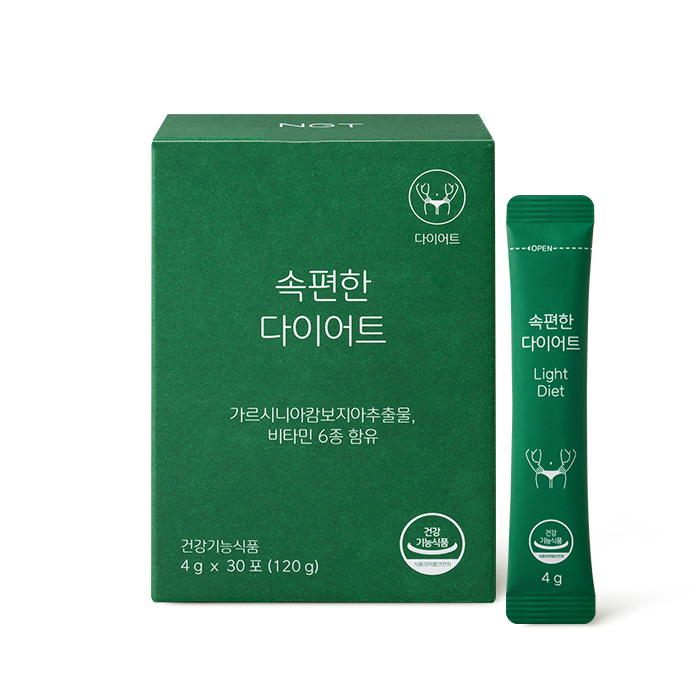 NGT 네츄럴굿띵스 속편한 효소 다이어트 항산화 가르시니아 캄보지아 30포, 1개
