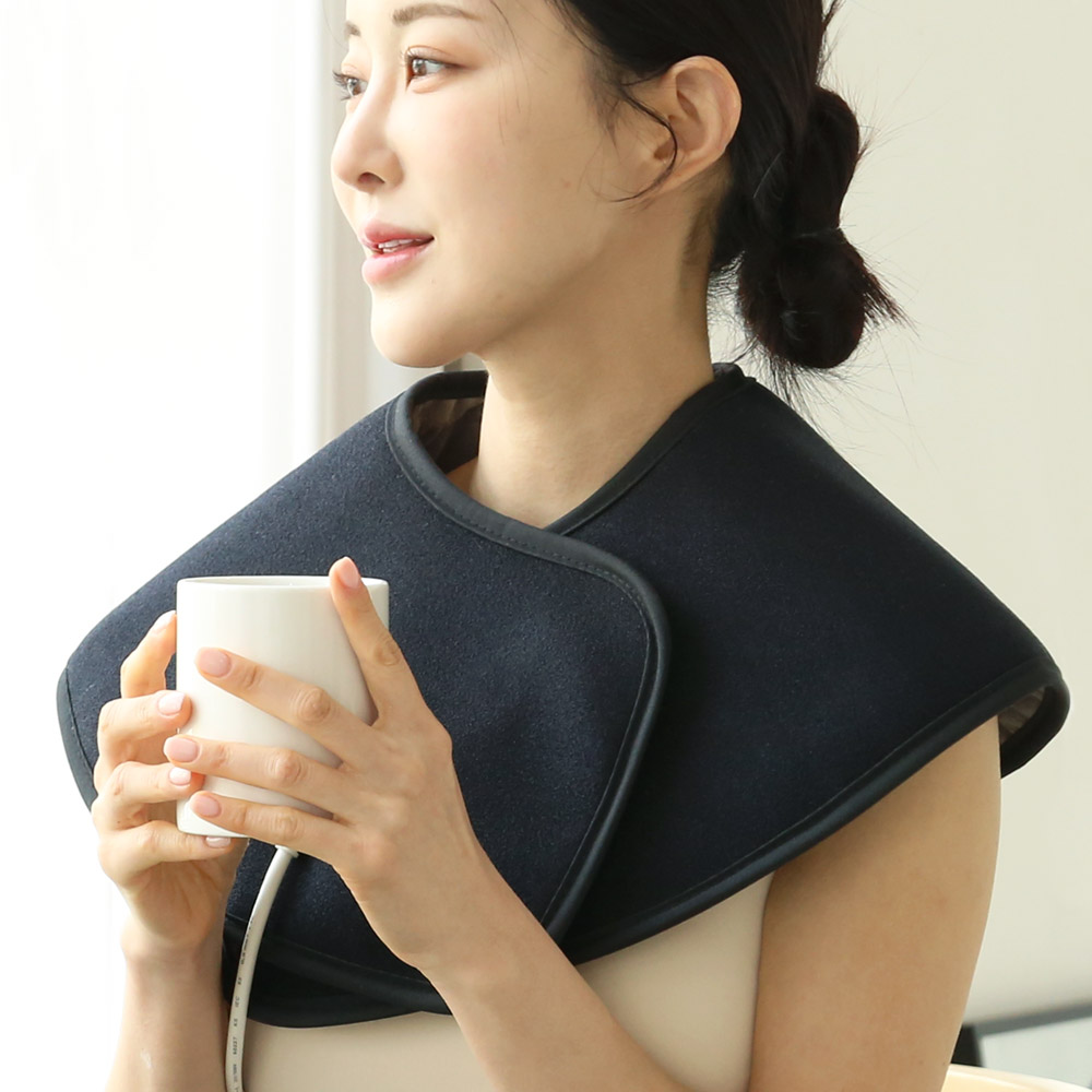 테슬테즐 전기 온열 어깨 찜질기 프리미엄 네오플랜 블랙 PS-A1 이미지 6