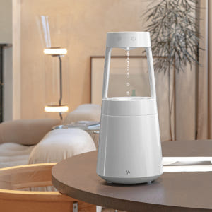 레인드롭 초음파 가습기 대용량 무중력 물멍 UV-C 살균 안전한 신생아가... 개봉기 | 실사용 후기 - 상품 이미지 1