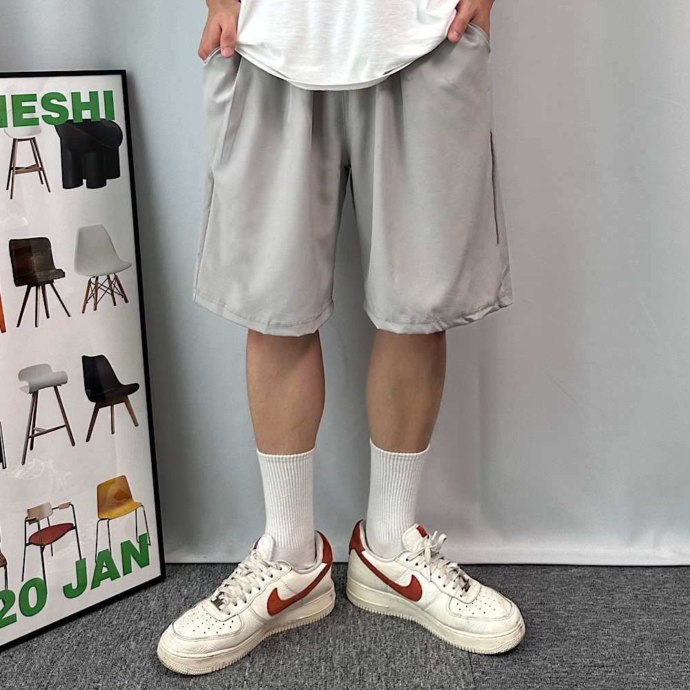 1+1 남자냉장고반바지 냉감반바지 - 상세 이미지 2