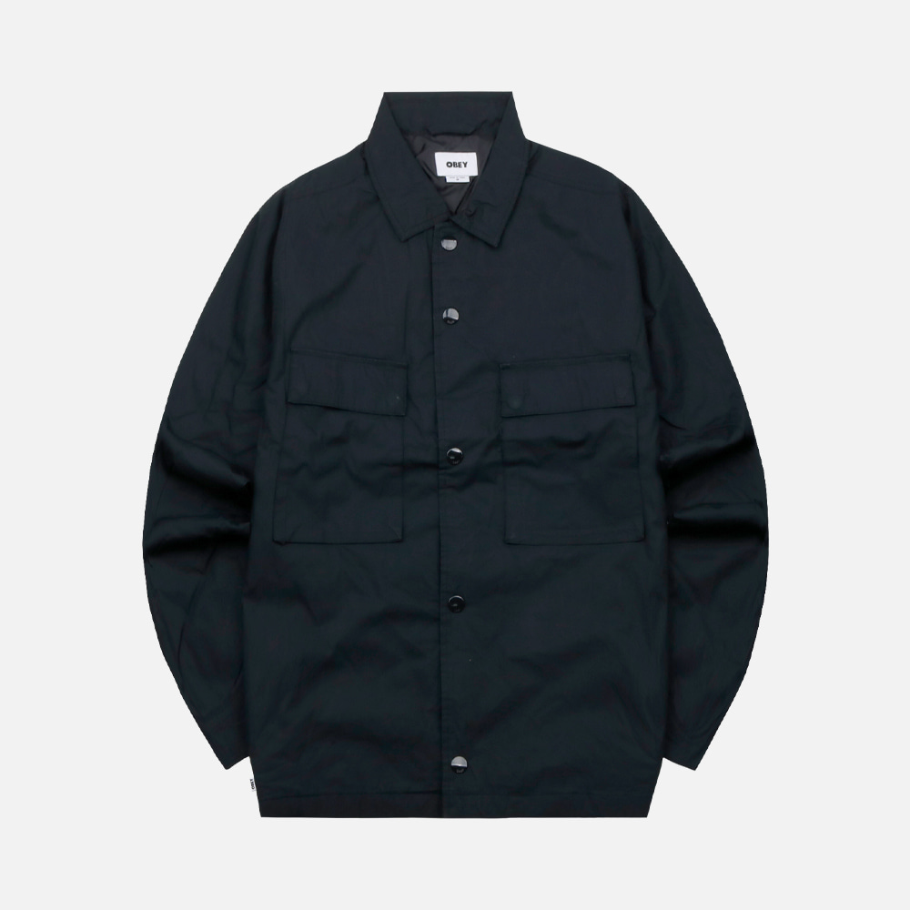 오베이 내셔널 셔츠 자켓 121160044-BLK