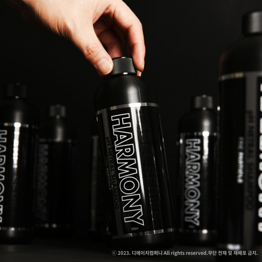 파인파티클 블랙라벨 하모니 중성카샴푸 500ml - 상품 이미지