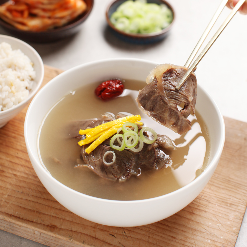 보양옥 가마솥으로 끓인 한우설렁탕/한우나주곰탕450g 4팩 외 선택 : 보양옥