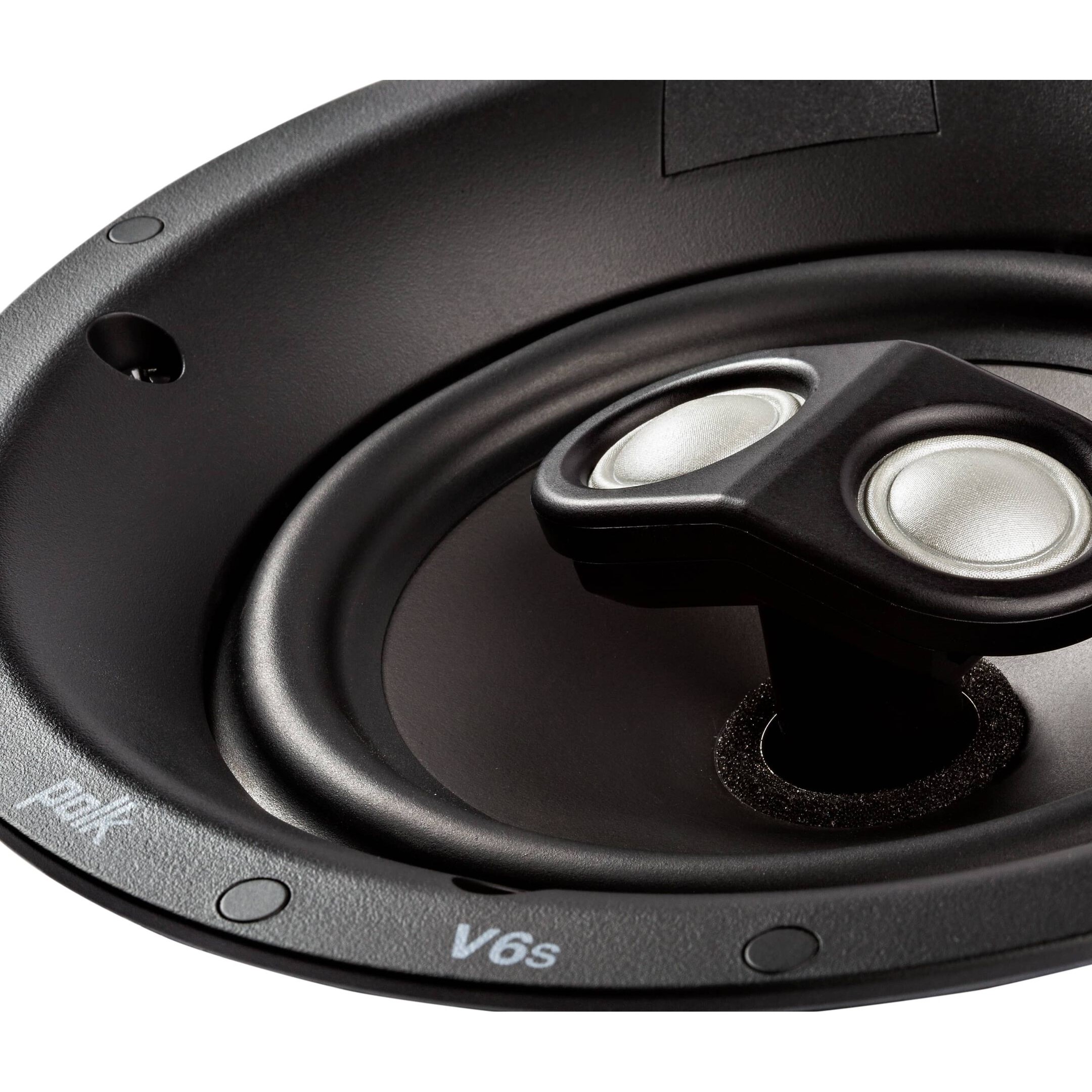 POLK V6S 폴크 실링스피커 스테레오 카페 매장 매립형 천장 스피커 이미지 3