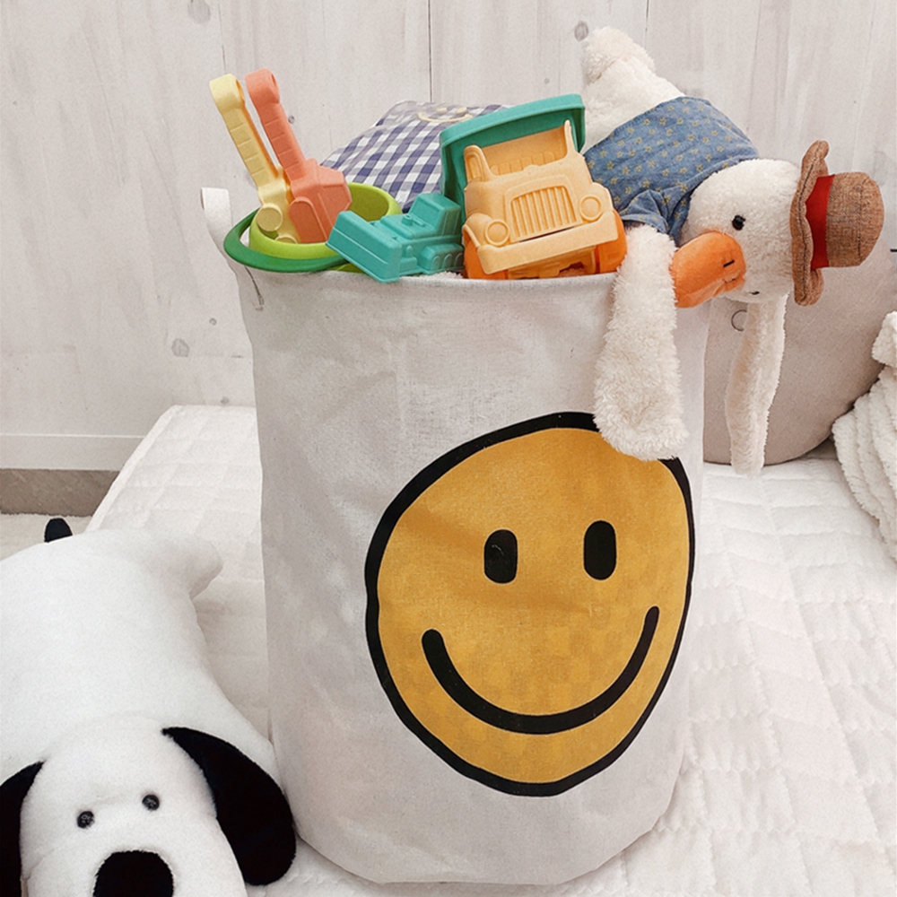 데이지바스켓 바구니 빨래주머니 빨래 패브릭 수거함