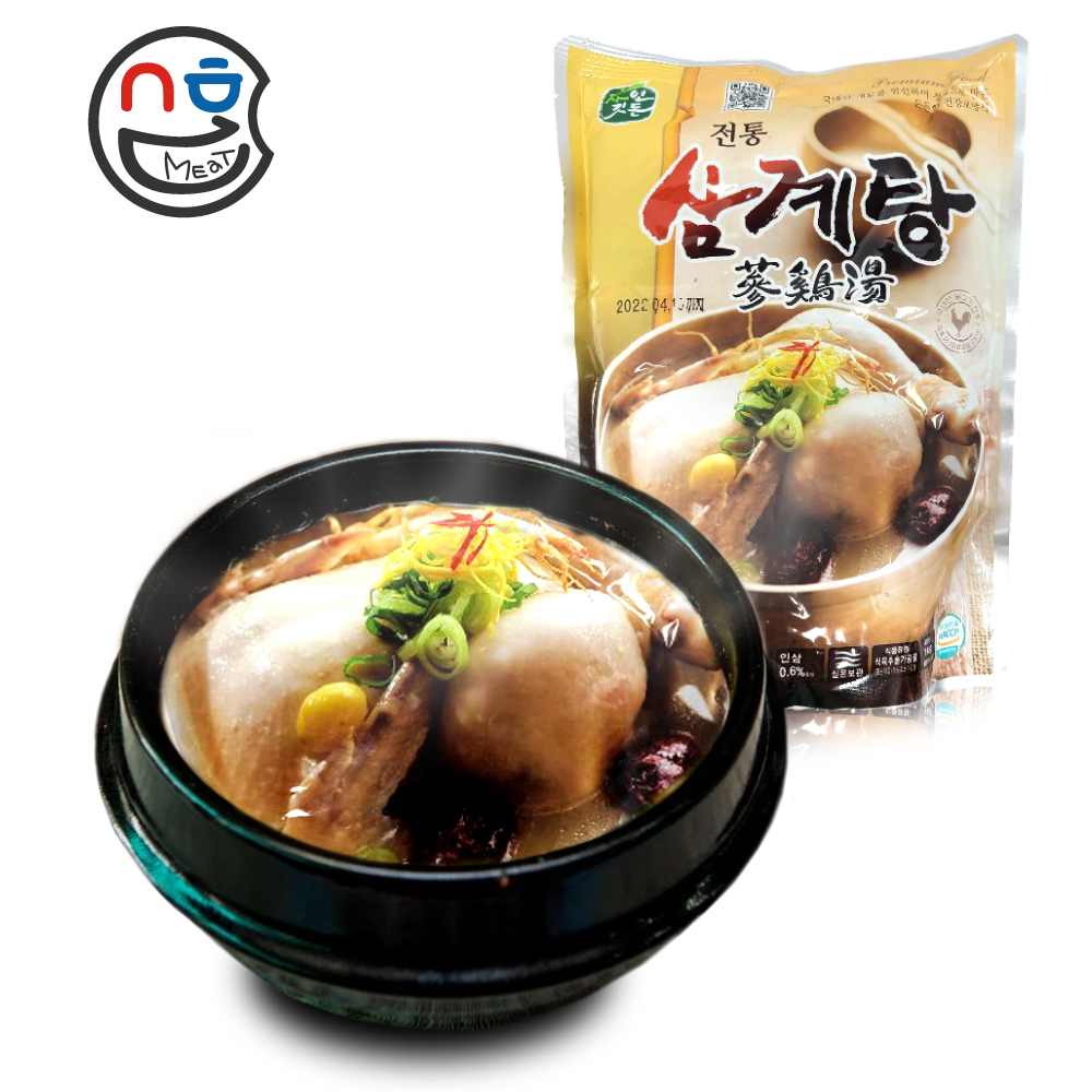 선봉식품 삼계탕 1kg 실온 간편식품 즉석삼계탕 포장 닭한마리 초복 말복 - 메인 이미지