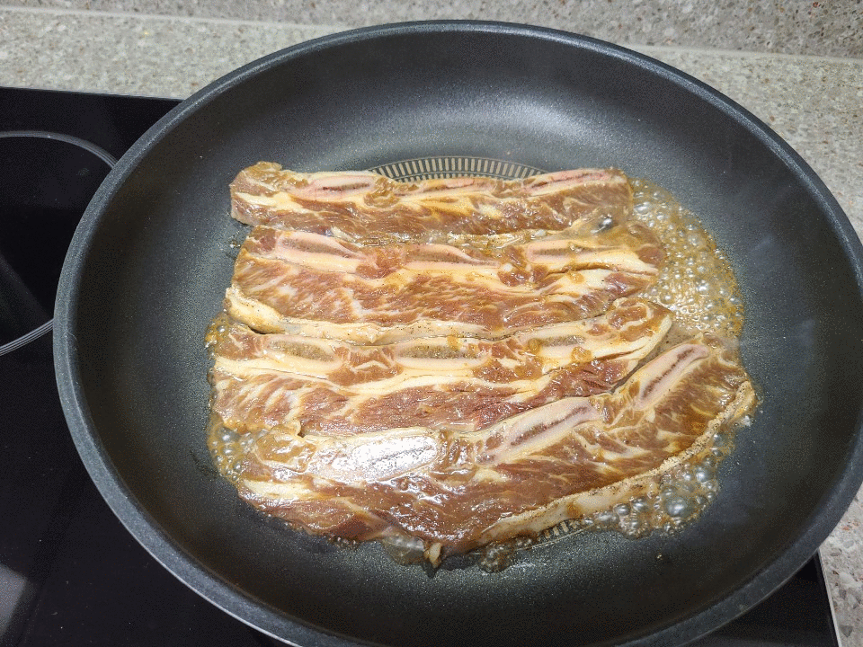 양념 LA갈비 (1.2kg) 블랙앵거스 달달 수제 숯불 양념갈비 구이 - 상세 이미지 3
