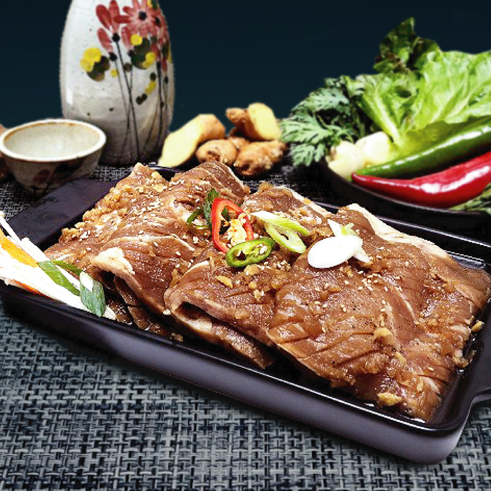 수제 돼지갈비 (4kg, 10대) 대용량 돼지왕구이 숯불고기 양념갈비 설 명절 선물세트