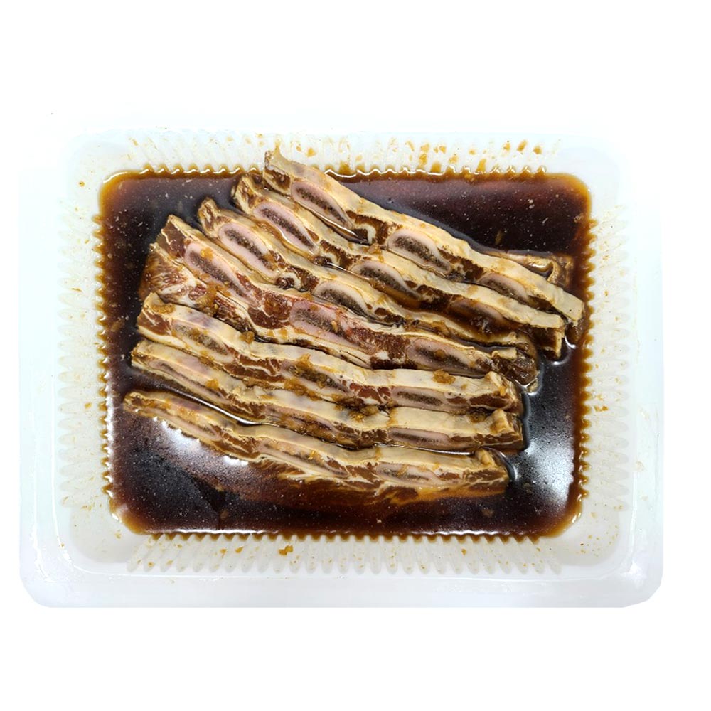 양념 LA갈비 (1.2kg) 블랙앵거스 달달 수제 숯불 양념갈비 구이 - 상세 이미지 5