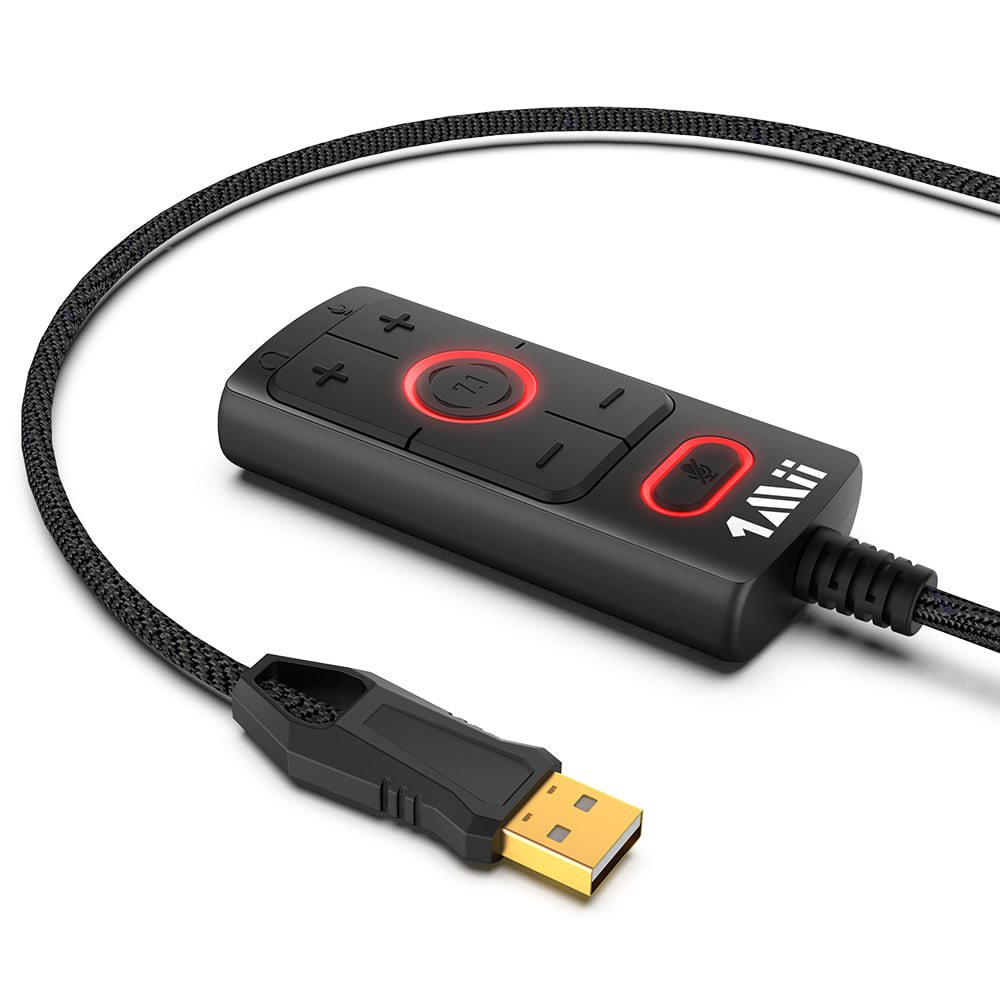 원미 7.1채널 USB 사운드카드 어댑터 1.8m, 1Mii S03 - 상세 이미지 2