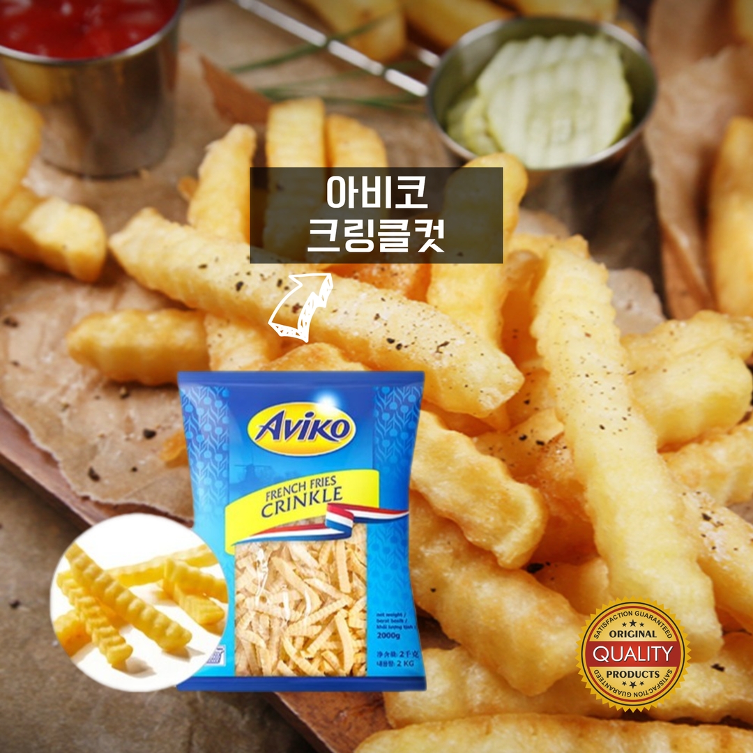 탑차배송 아비코 크링클컷 주름감자튀김 3박스 - 상세 이미지 5