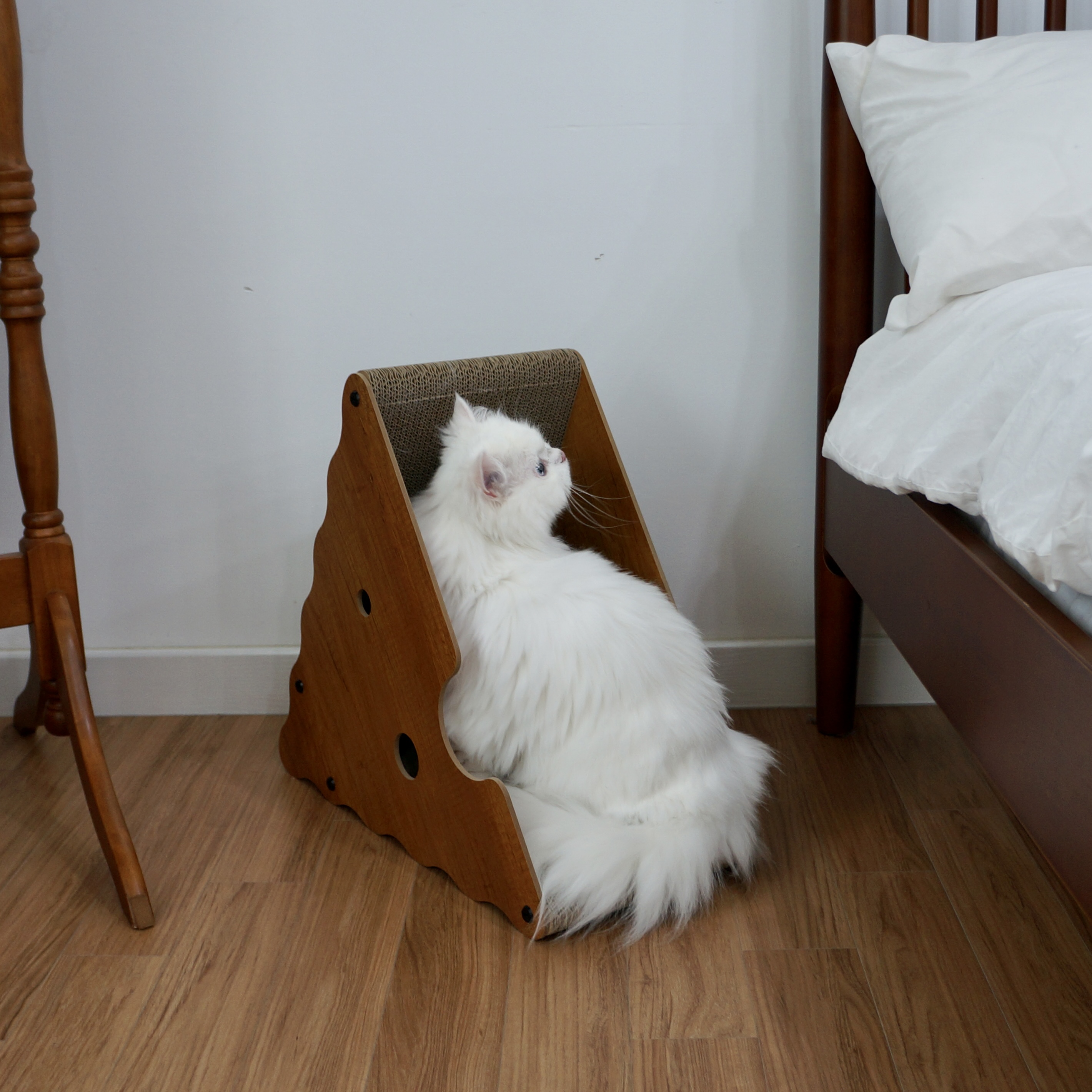 가티가티 고양이 스크래쳐 수직 스크래처 대형