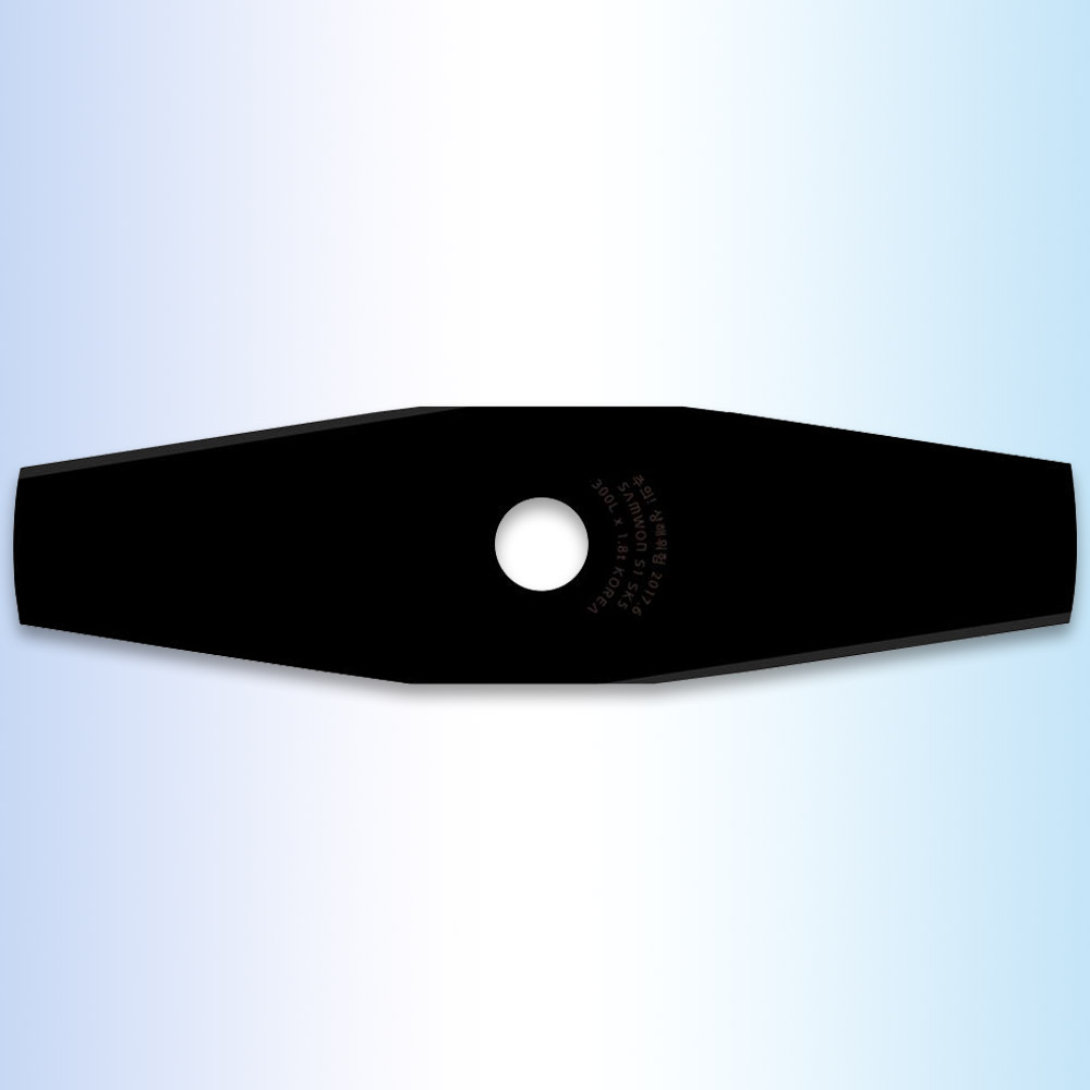 삼원테크 예초기날 2도날 기본 NO S1 300mmx1.8T 10개입 이도날 일자