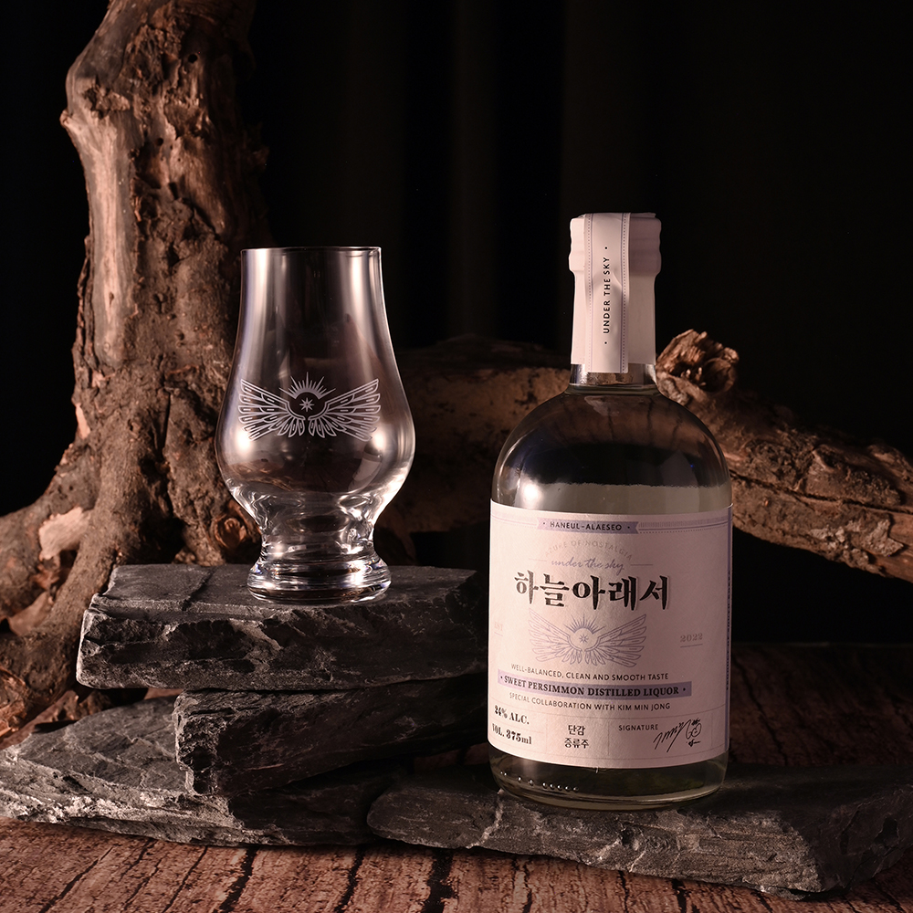 하늘아래서 24도 375ml 전용잔 선물세트 - 상세 이미지 3