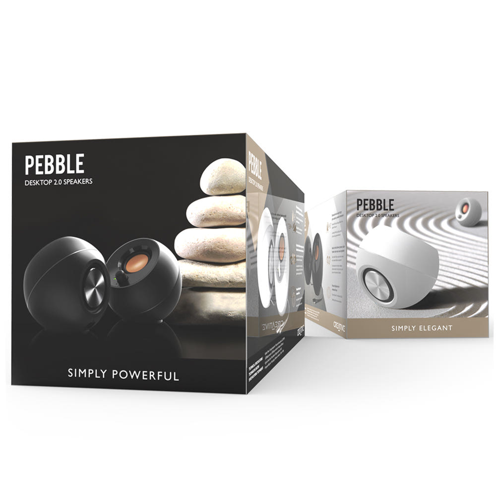 크리에이티브 PEBBLE 2.0 화이트
