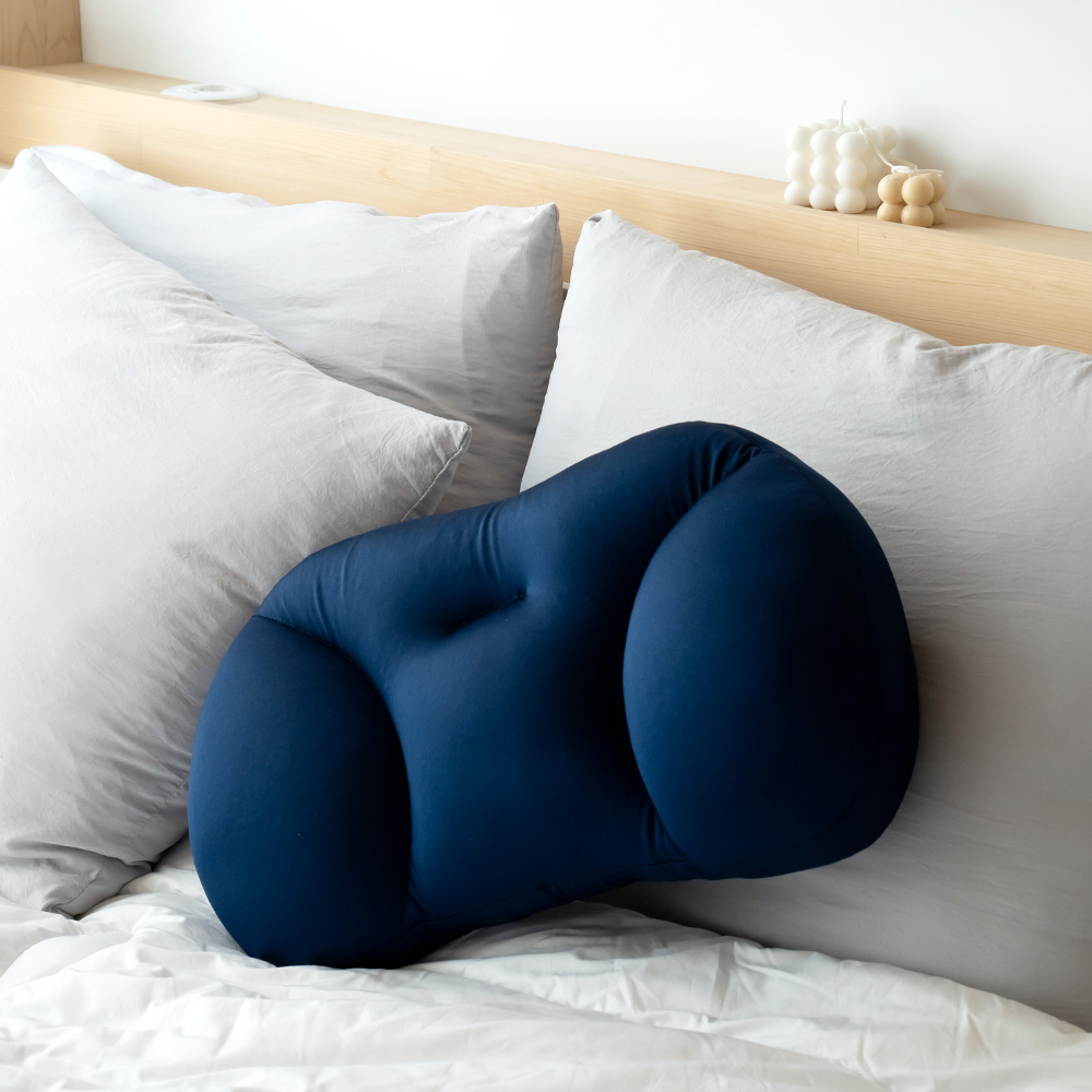 노멀라이프 빨아쓰는 무중력 에어볼 경추 베개 꿀잠 쿠션 일자목 숙면