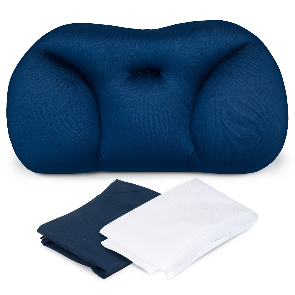 노멀라이프 빨아쓰는 무중력 에어볼 경추 베개 꿀잠 쿠션 일자목 숙면