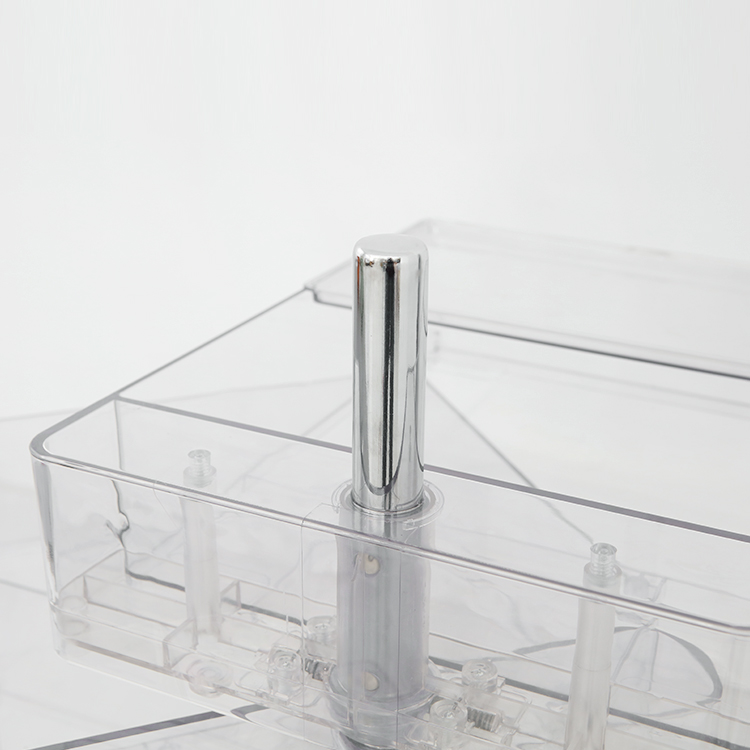 빙그리 회전서랍 트롤리 7단 투명화이트 6522.3514