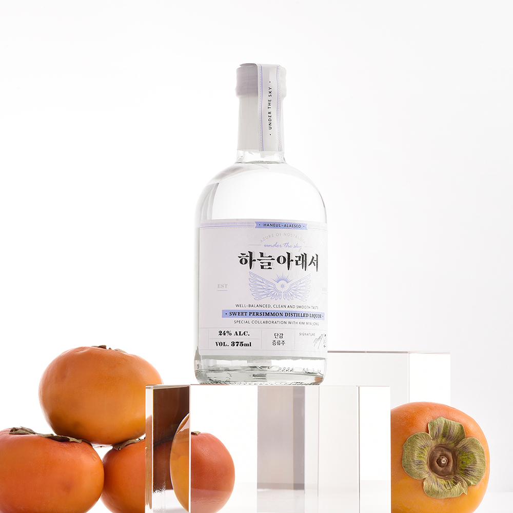 하늘아래서 24도 375ml 전용잔 선물세트 이미지 6