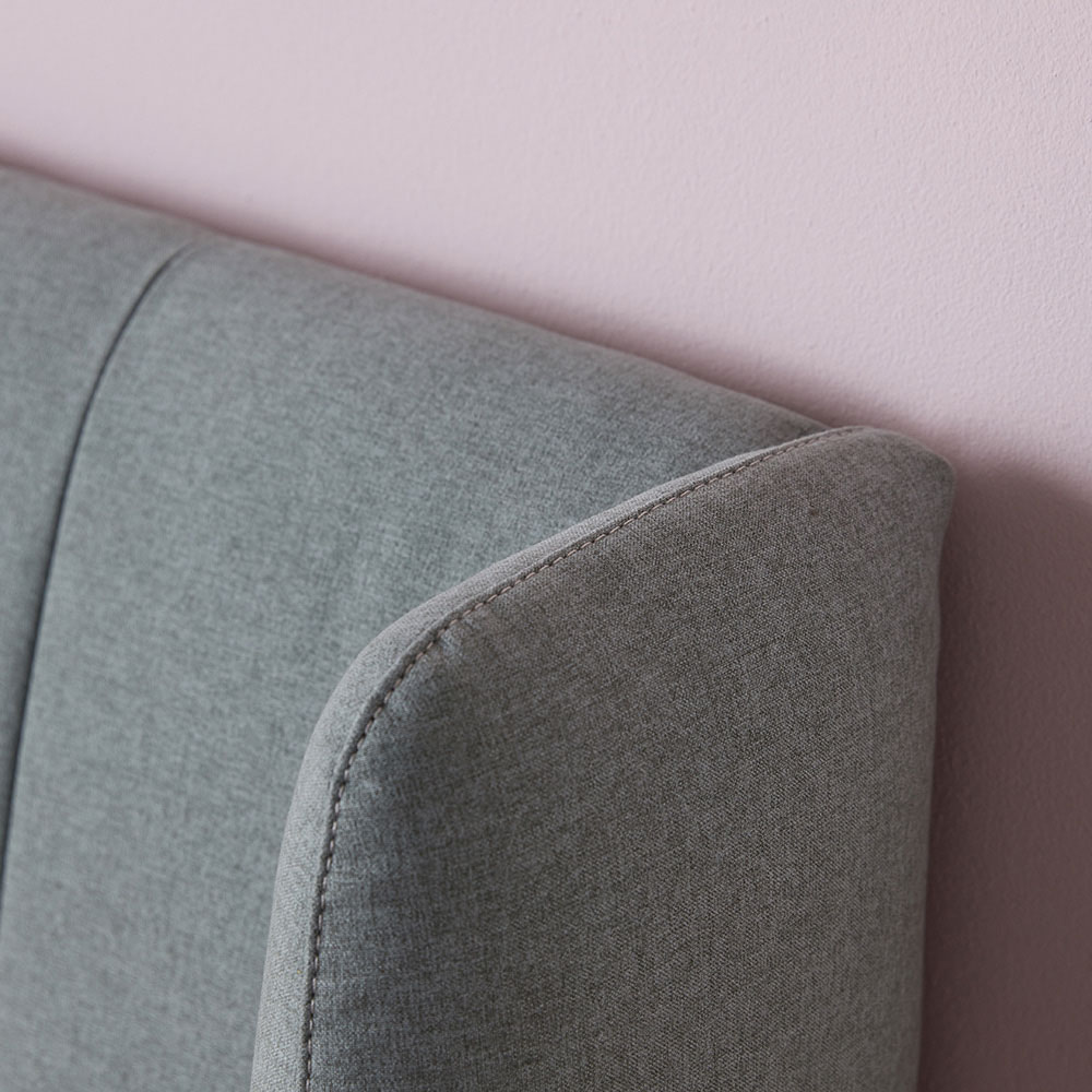 슬립퍼 허그 신혼 부부 패브릭 저상형 침대 프레임 LK 라지킹 사이즈 침대